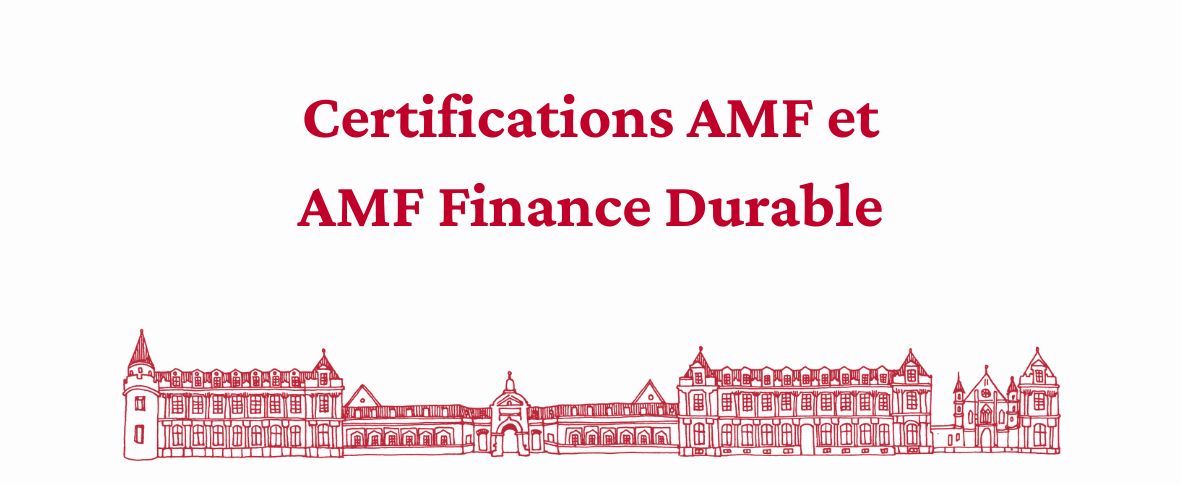 Certifications AMF et AMFD