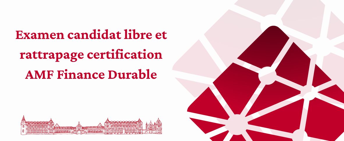 Examen candidat libre et rattrapage AMF Finance Durable